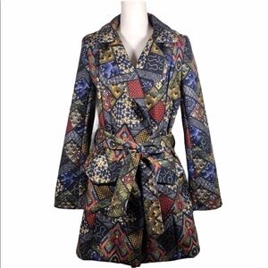 Naoko Wool Cashmere Belted Jacket Coat